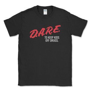 Vintage Inspired Dare Graphic T-Shirt